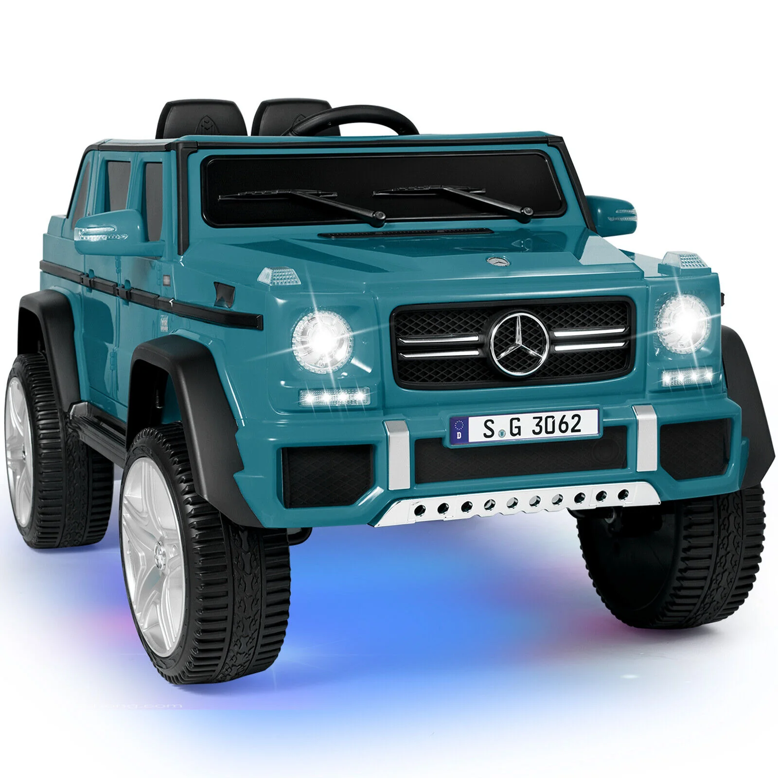 12V Electric Mercedes-Benz Kids Ride On Car with Remote Control, Lights, and Music - Image 20