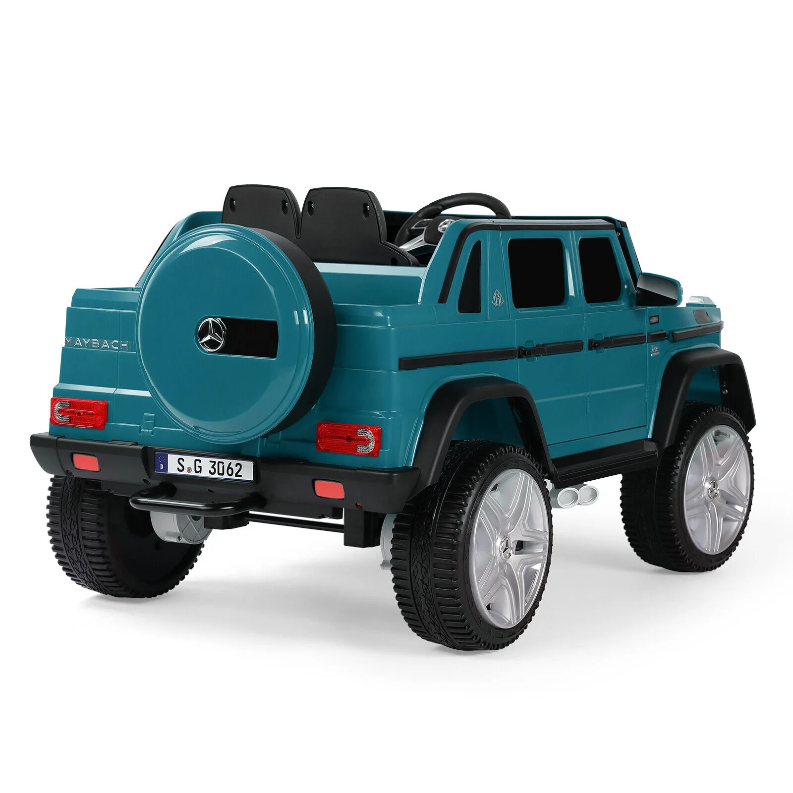 12V Electric Mercedes-Benz Kids Ride On Car with Remote Control, Lights, and Music - Image 23