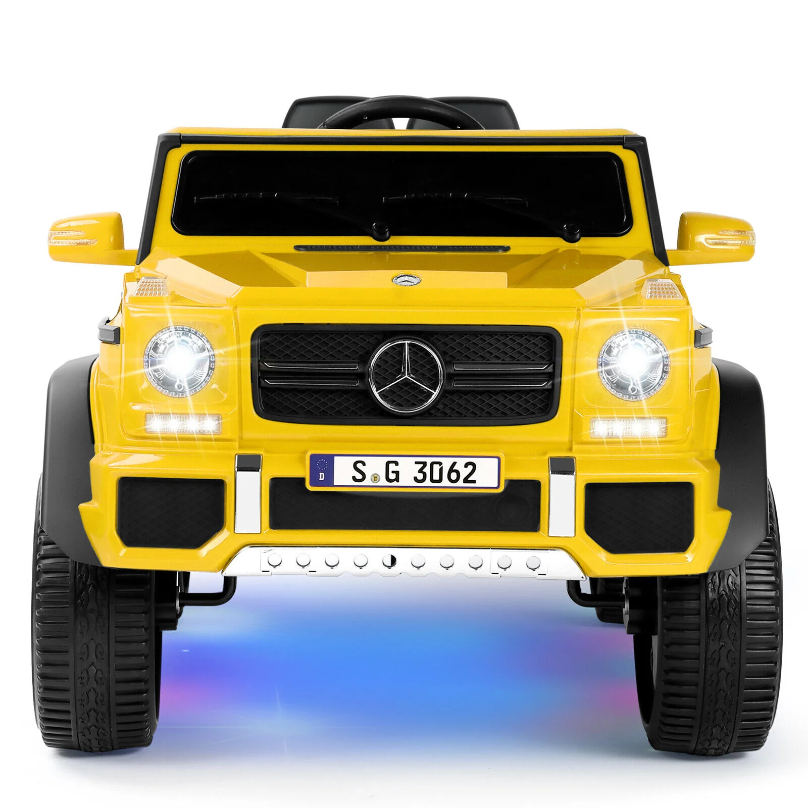 12V Electric Mercedes Benz Ride On Car for Kids with Lights, Music, and Remote Control - Image 20