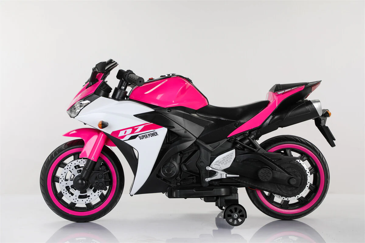 12V Rechargeable Electric Ride-On Motorcycle Toy Bike 1.8-3.2 MPH for Ages 3-6 - Image 10