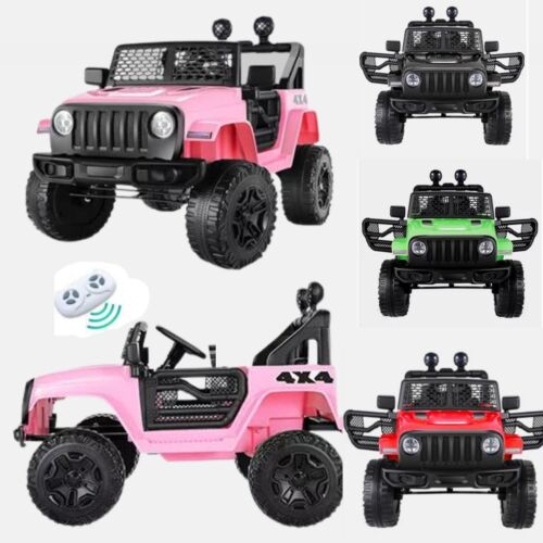 12V Electric Off-Road Ride-On Car with Remote Control, MP3 Player, and LED Lights - Perfect Gift for Kids - Image 2