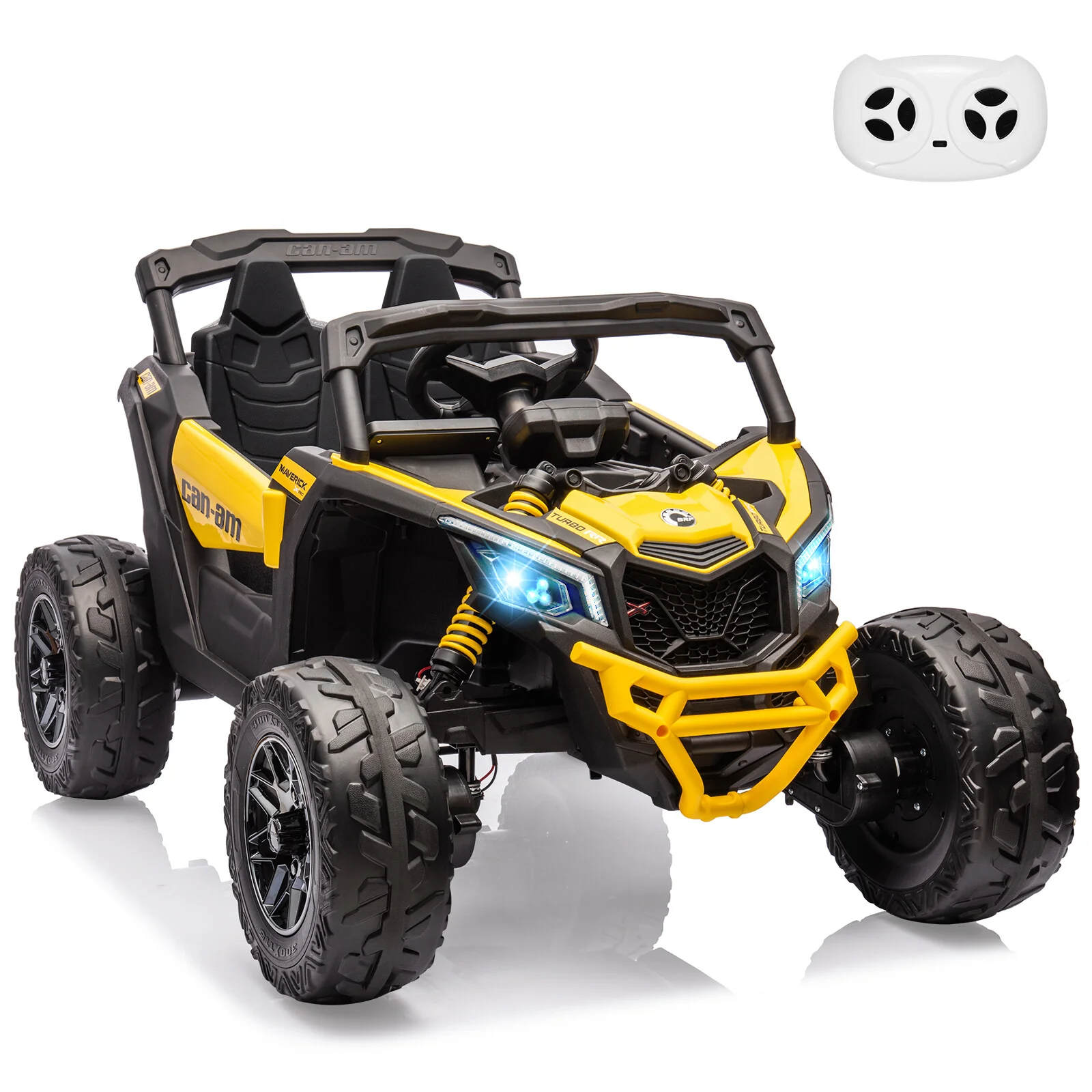 12V Electric Off-Road UTV Ride-On Car for Kids with Remote Control, LED Lights, and Music - Image 15
