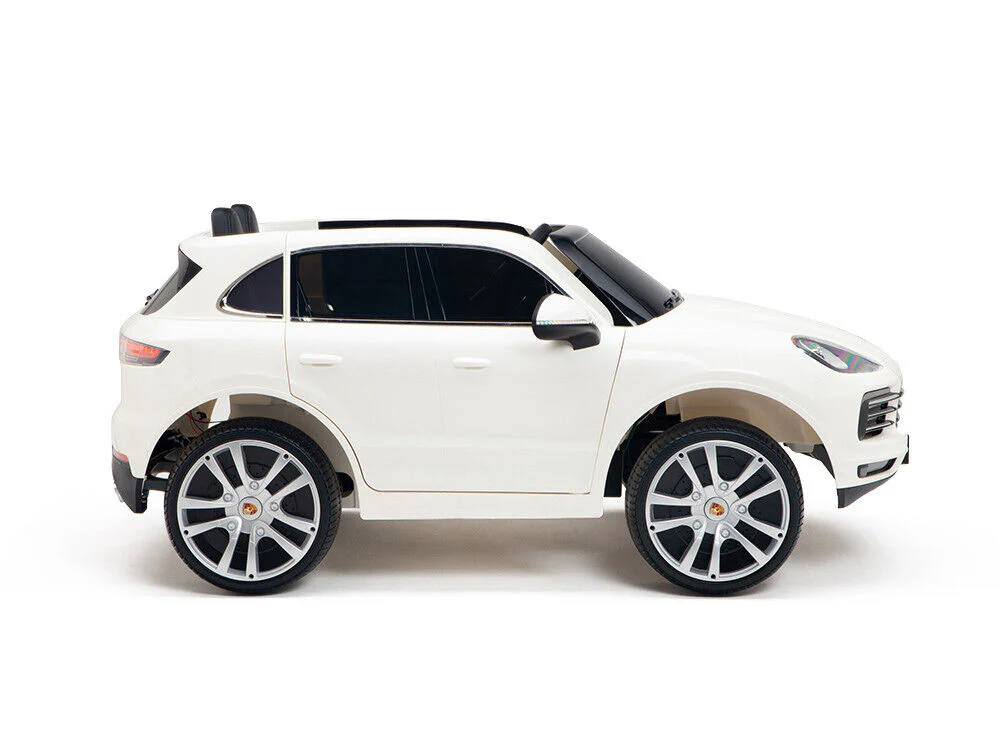 12V Electric Porsche Cayenne Children's Ride-on Car with EVA Rubber Tires - Image 15