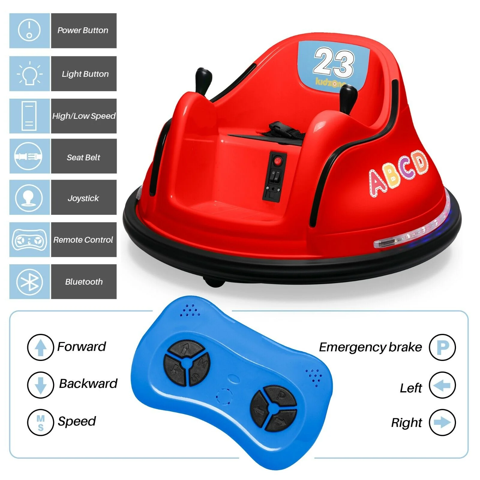 12V Electric Remote Control Bumper Car Ride-On Toy for Kids - New and Improved Version with Enhanced Safety Features - Image 18