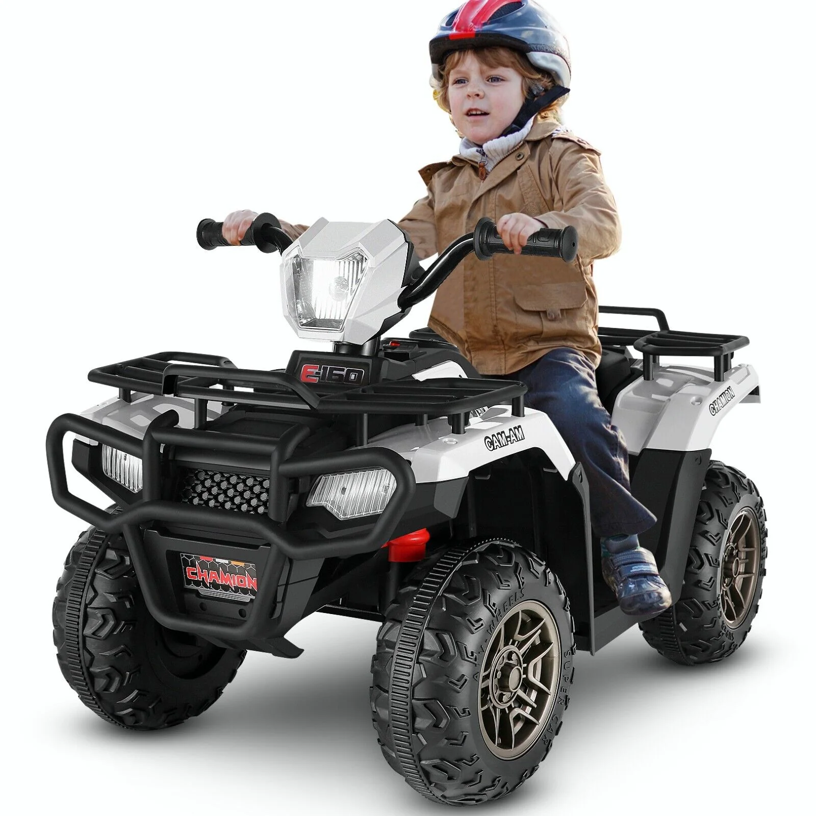 12V Electric Ride-On ATV Toy Car with USB/MP3 for Kids Ages 3-6 - Image 42
