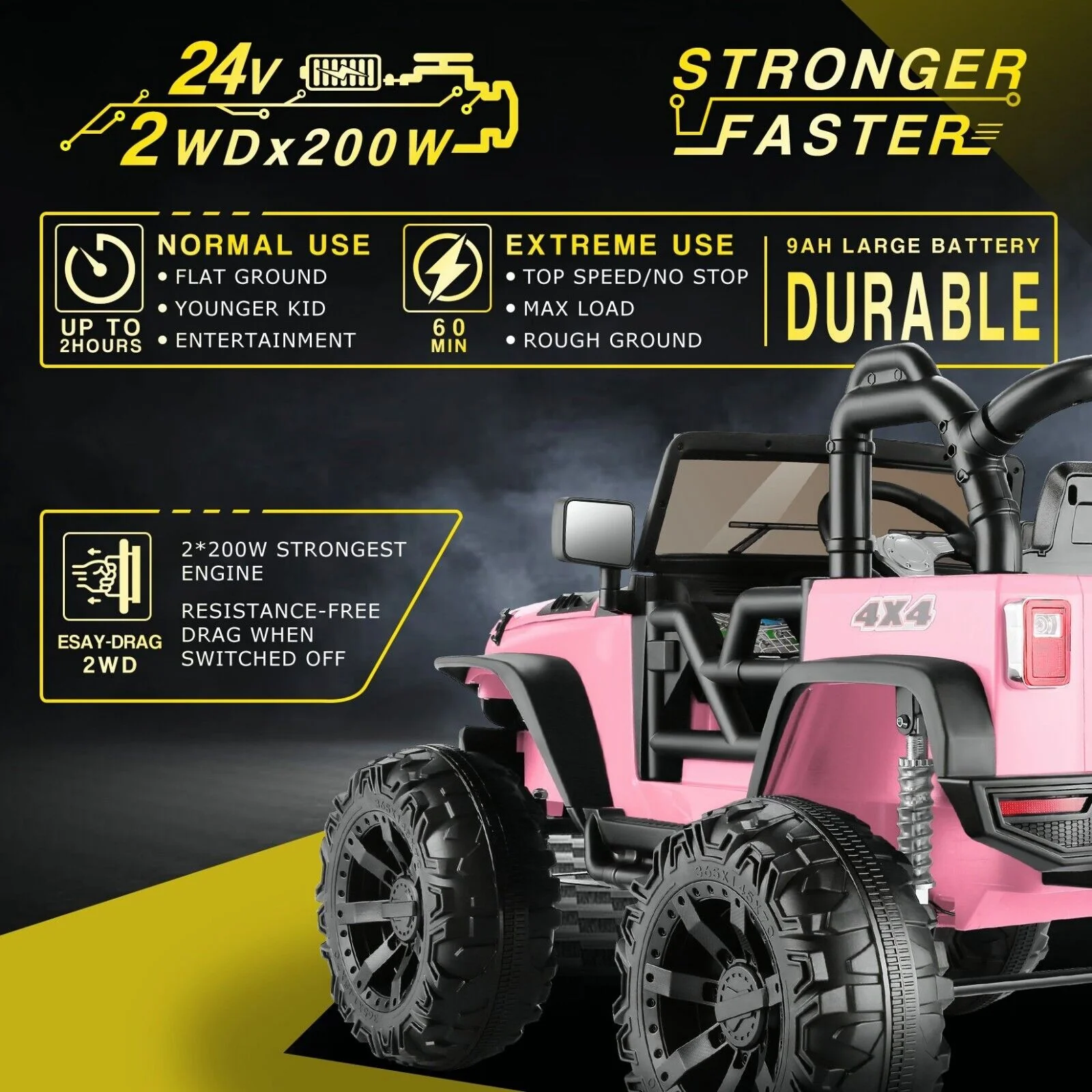 12V Electric Ride-On Car for Kids - Lamborghini and Mercedes Benz G500 Models - Image 53