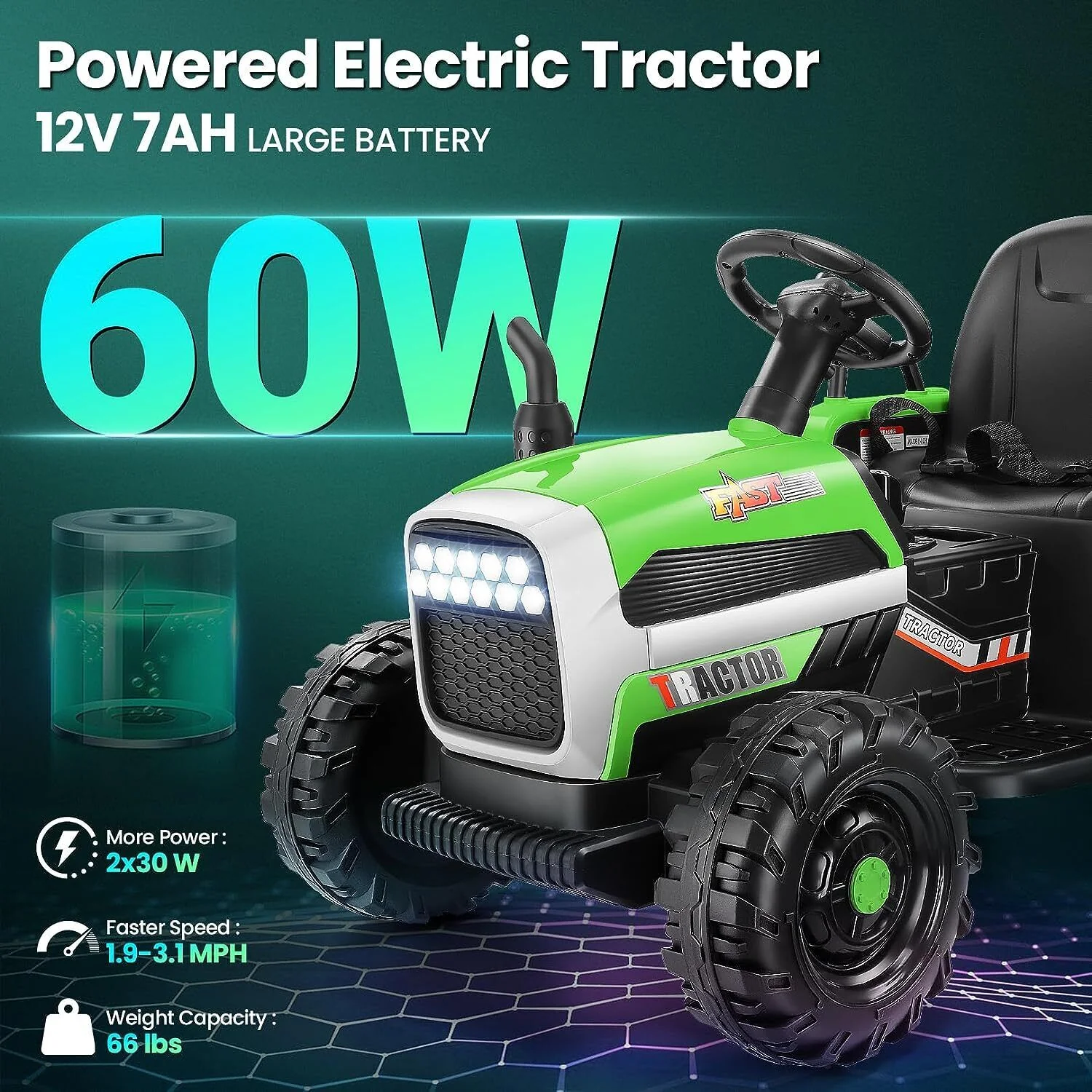 12V Electric Ride-On Car for Kids - Lamborghini & Mercedes Benz G500 Models - Image 160