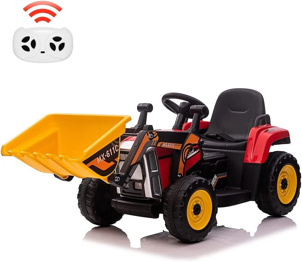 12V Electric Ride On Car for Kids with Bluetooth Remote and Bucket Control - Image 6