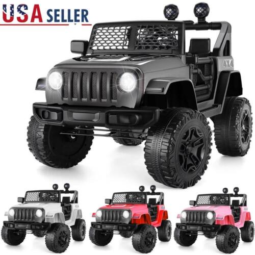 12V Electric Ride-On Car for Kids with Music, LED Lights, and Remote Control - Image 2