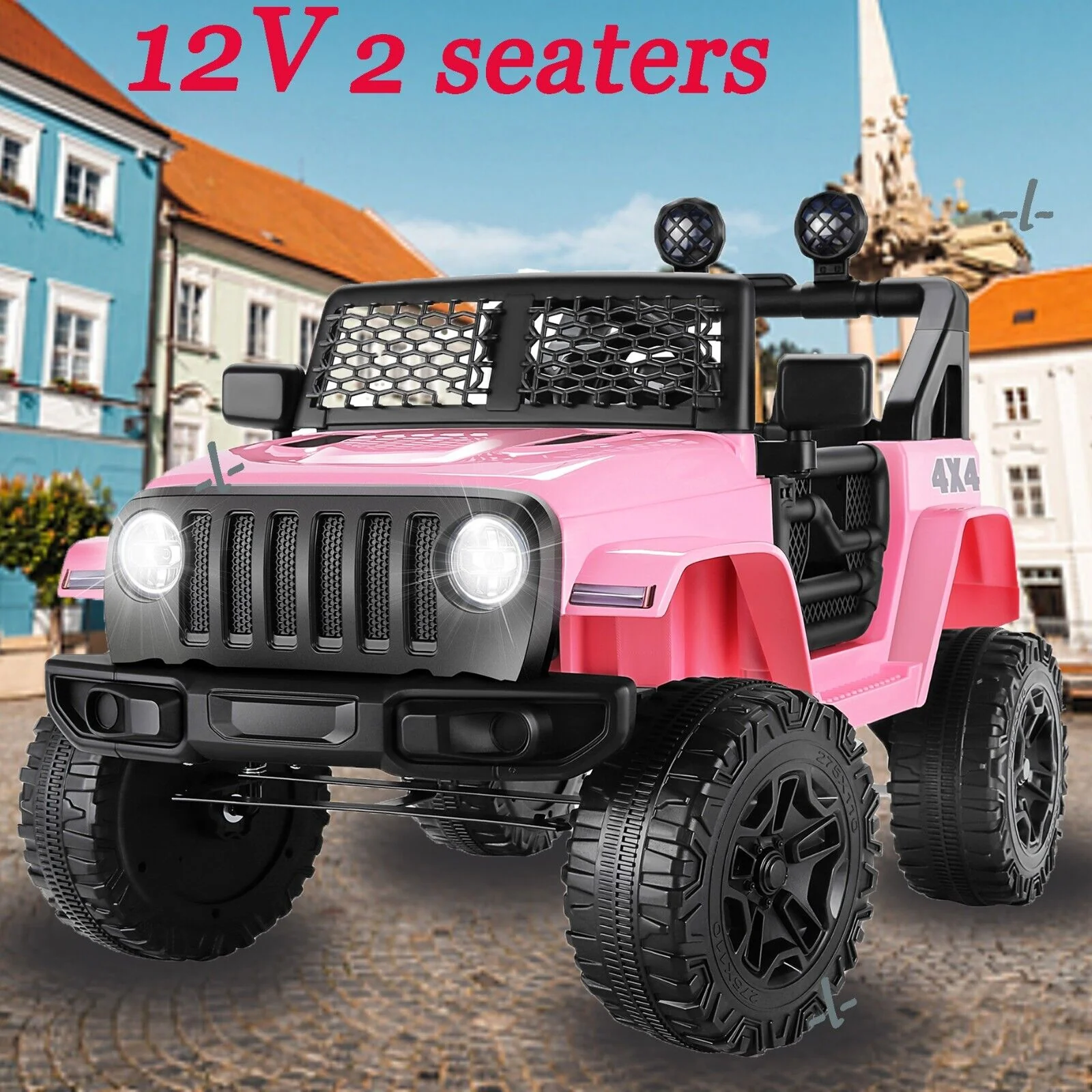 12V Electric Ride-On Car for Kids with Remote Control - 4 Wheels, 7Ah Battery - Image 11