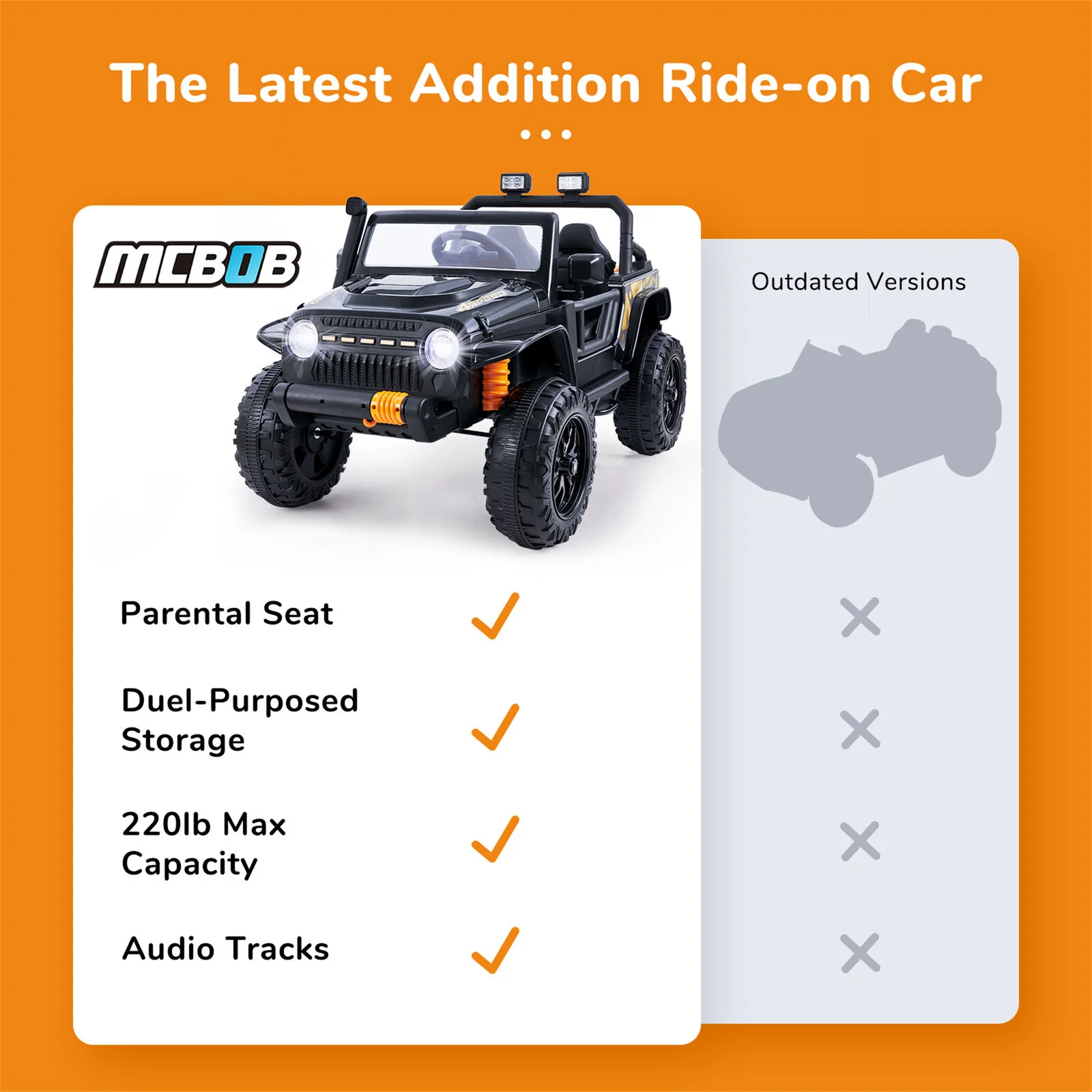12V Electric Ride-On Car for Kids with Remote Control - Perfect for Parent-Child Bonding! - Image 10