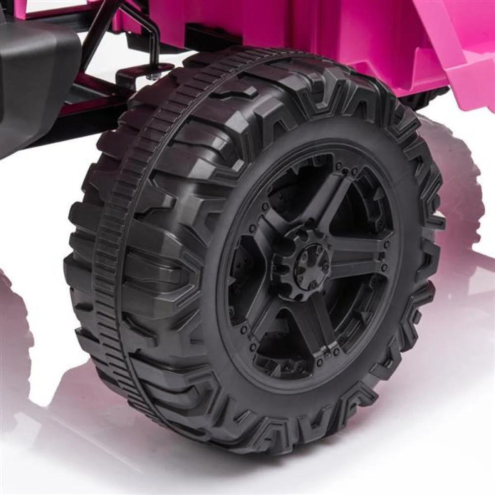 12V Electric Ride On Car Truck for Kids with Dual Drive, MP3 and USB, Remote Control Included - Image 4