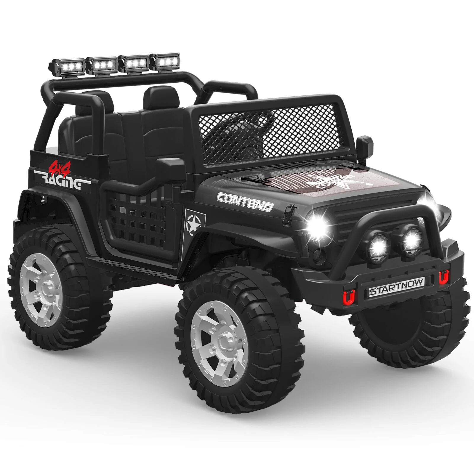 12V Electric Ride-On Car Truck for Kids with Remote Control, Safety Belt, and MP3 Player - Image 6