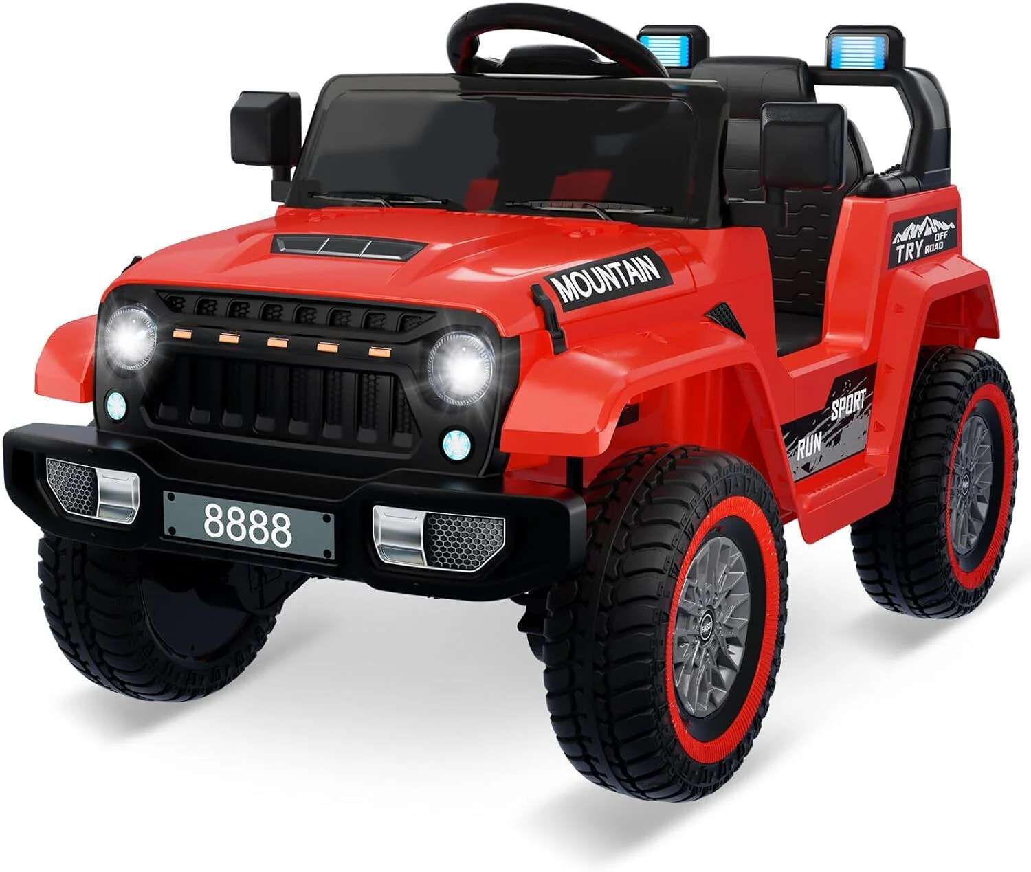 12V Electric Ride On Jeep Toy Car for Kids with Remote Control, Music, and LED Lights - 3 Speed Options - Image 17