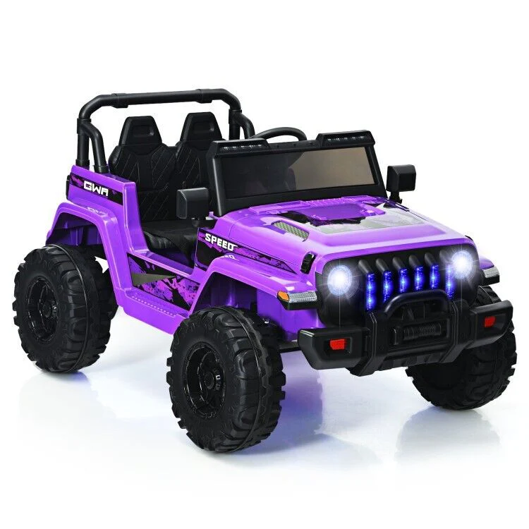 12V Electric Ride On Jeep Toy Car with Remote Control for Kids - Image 13