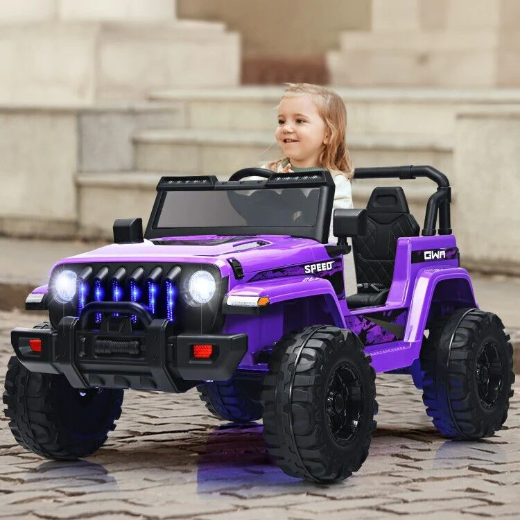 12V Electric Ride On Jeep Toy Car with Remote Control for Kids - Image 3