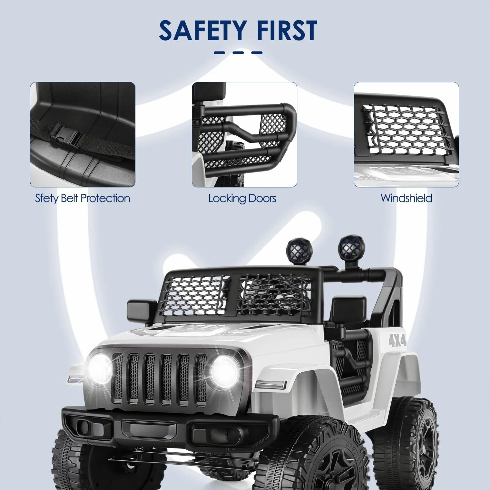 12V Electric Ride On Jeep Toy Car with Remote Control - Perfect Gift for Boys and Girls ?? - Image 47