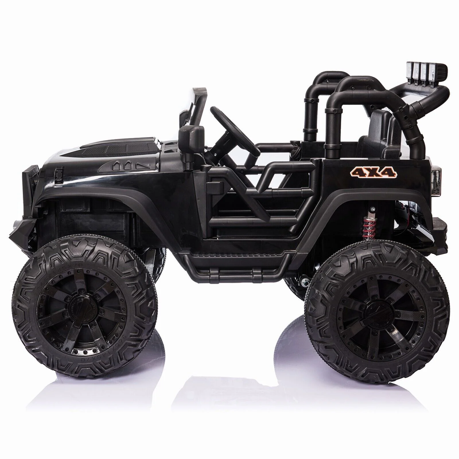 12V Electric Ride On Jeep Toy Car with USB, Bluetooth, and Remote Control for Kids - Image 26