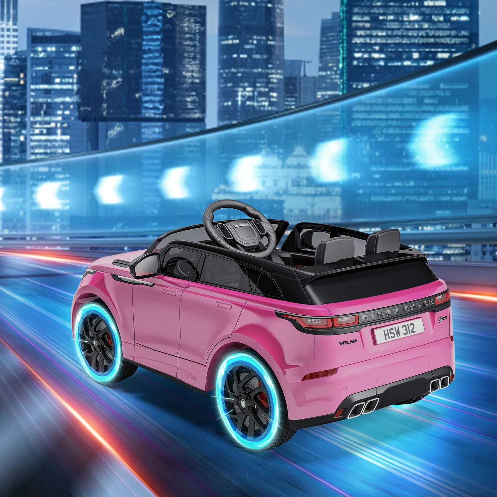 12V Electric Ride-On Land Rover Toy for Kids with Parental Remote Control - Image 7