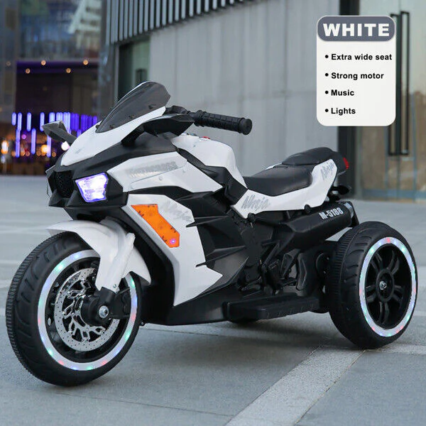 12V Electric Ride On Motorcycle for Kids with LED Lights - Image 22