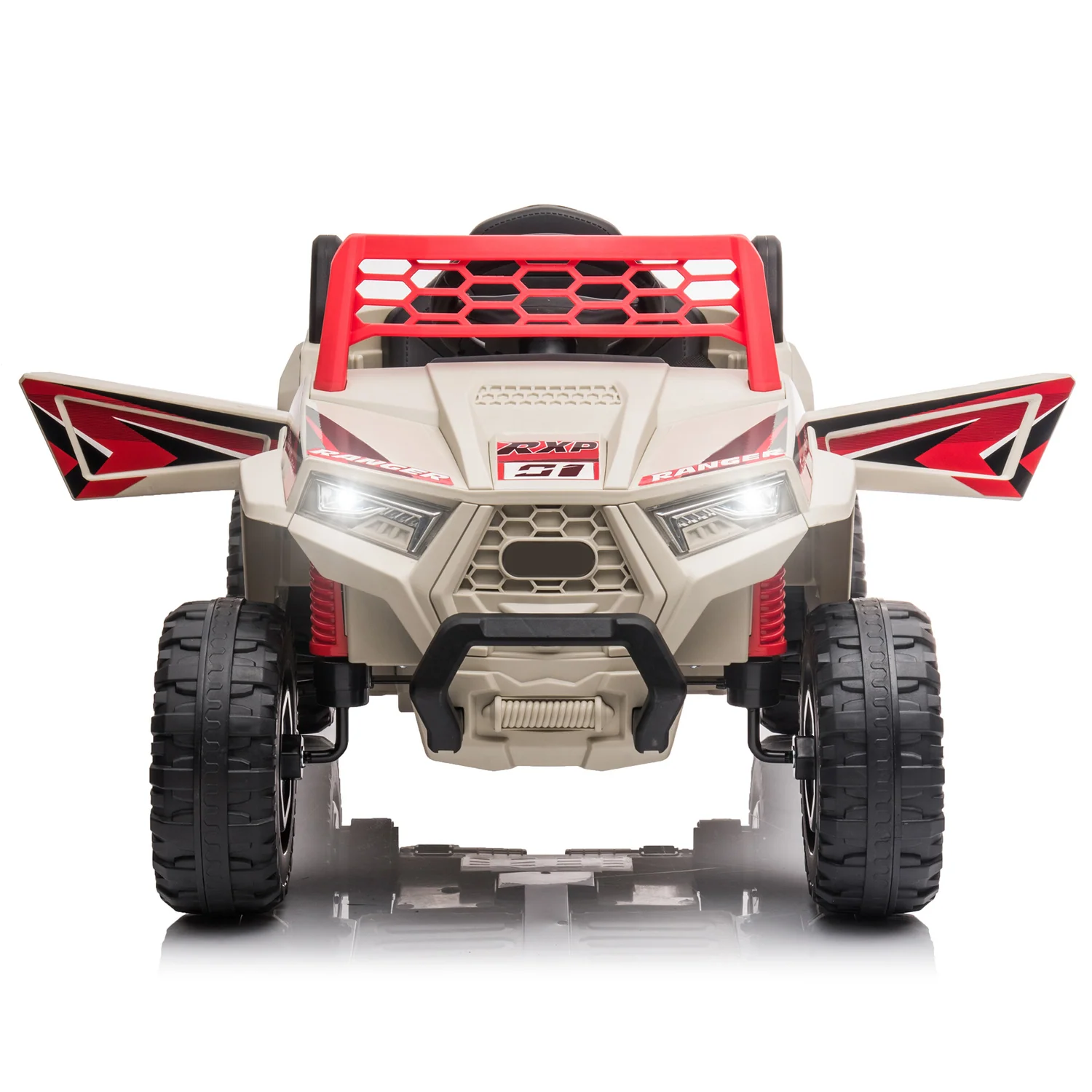 12V Electric Ride-On Quad Car for Kids with MP3 and Horn - Image 5