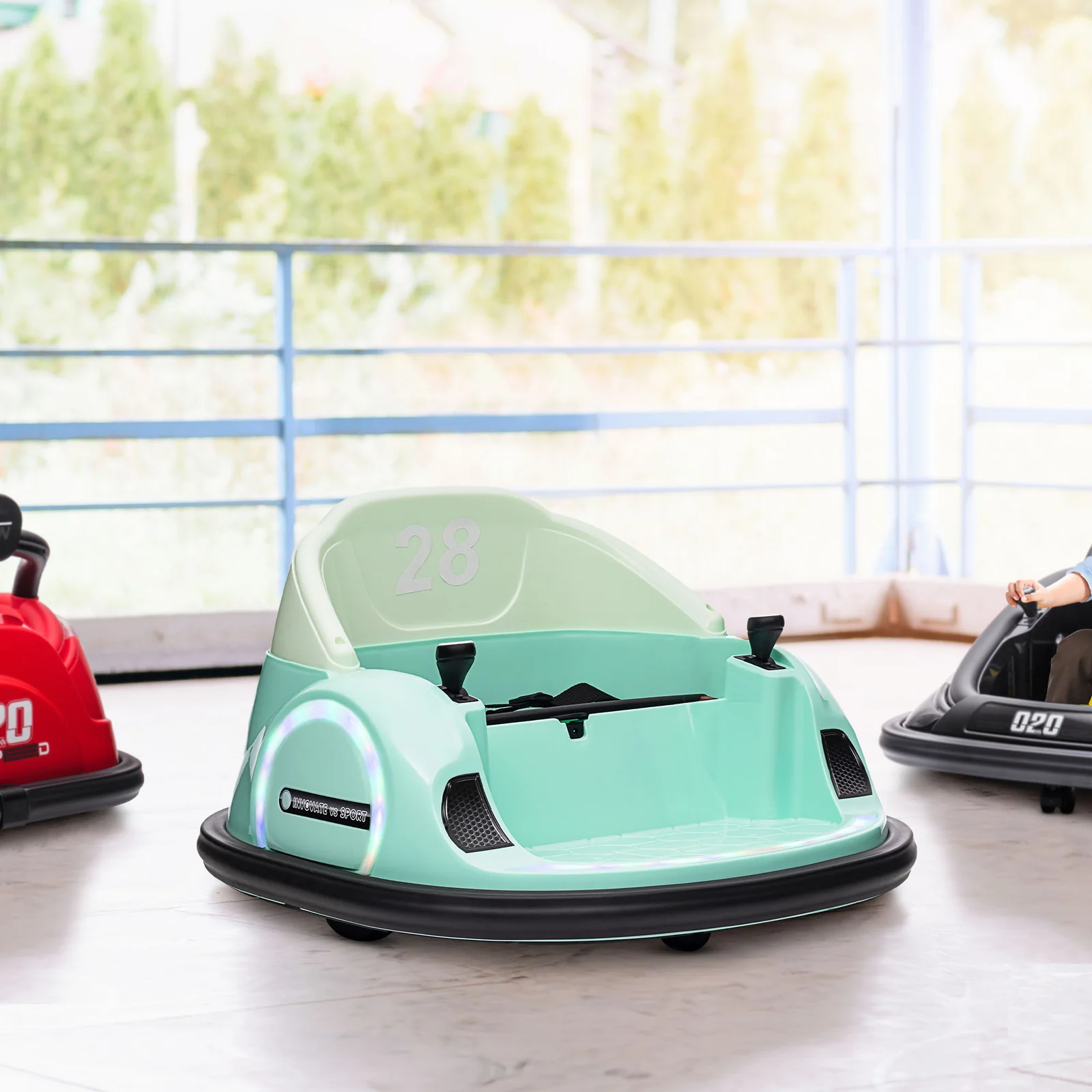 12V Electric Ride-On Bumper Car with Remote Control for Toddlers Ages 1-5 - Image 14