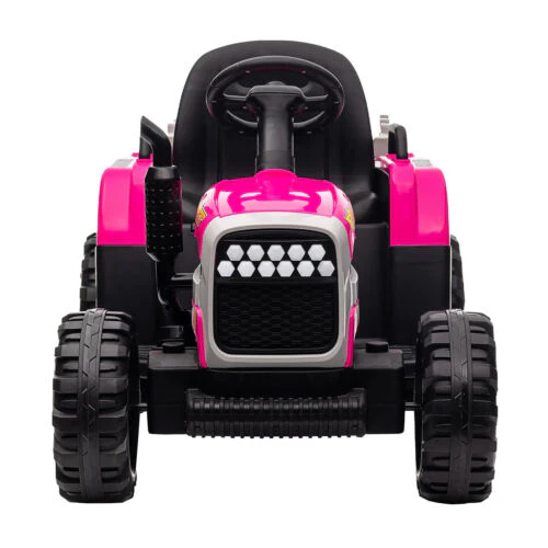 12V Electric Ride On Toy Tractor with Trailer for Kids - Remote Controlled - Image 41
