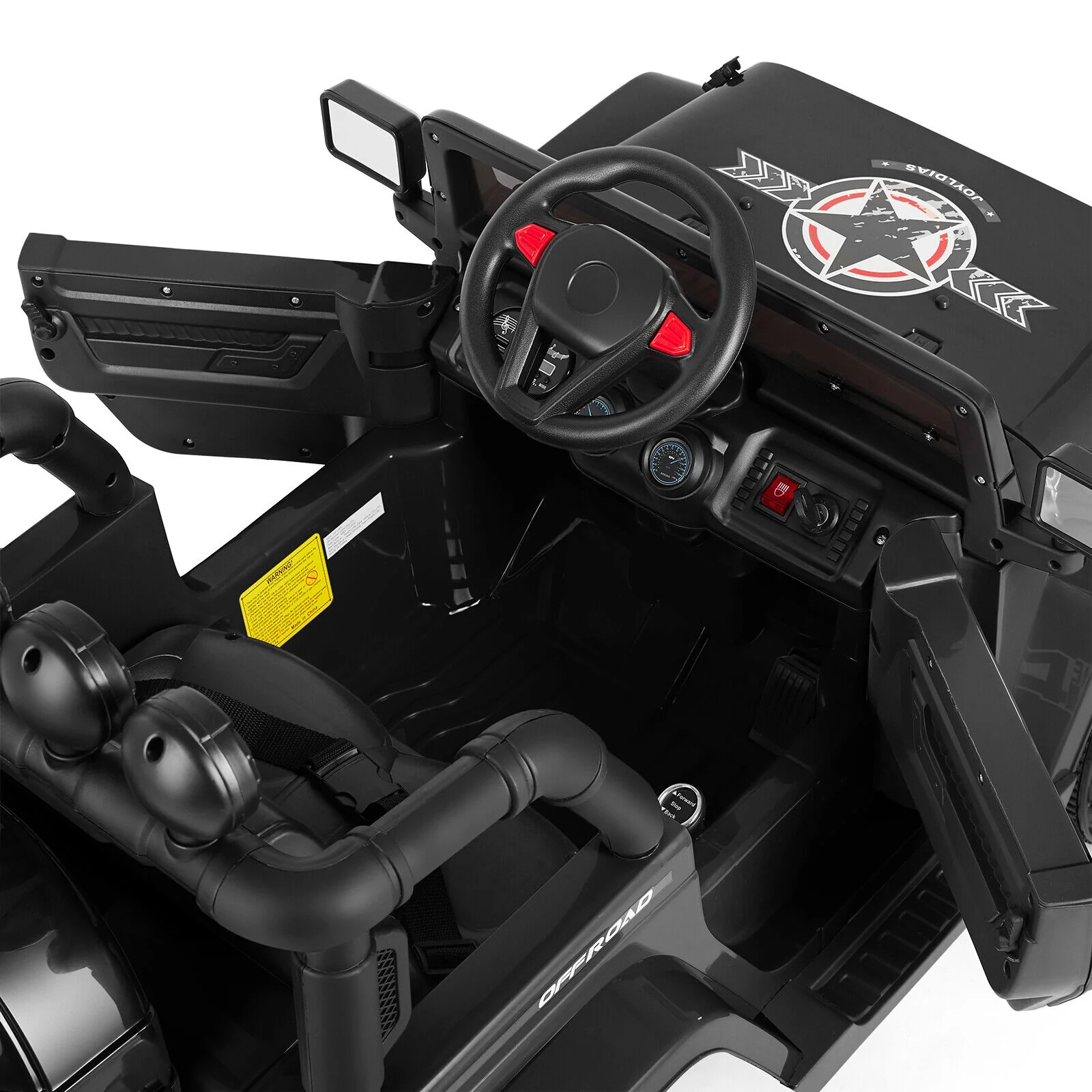 12V Electric Ride-On Truck for Kids with Music, LED Lights, Bluetooth, MP3, and Remote Control - Image 12