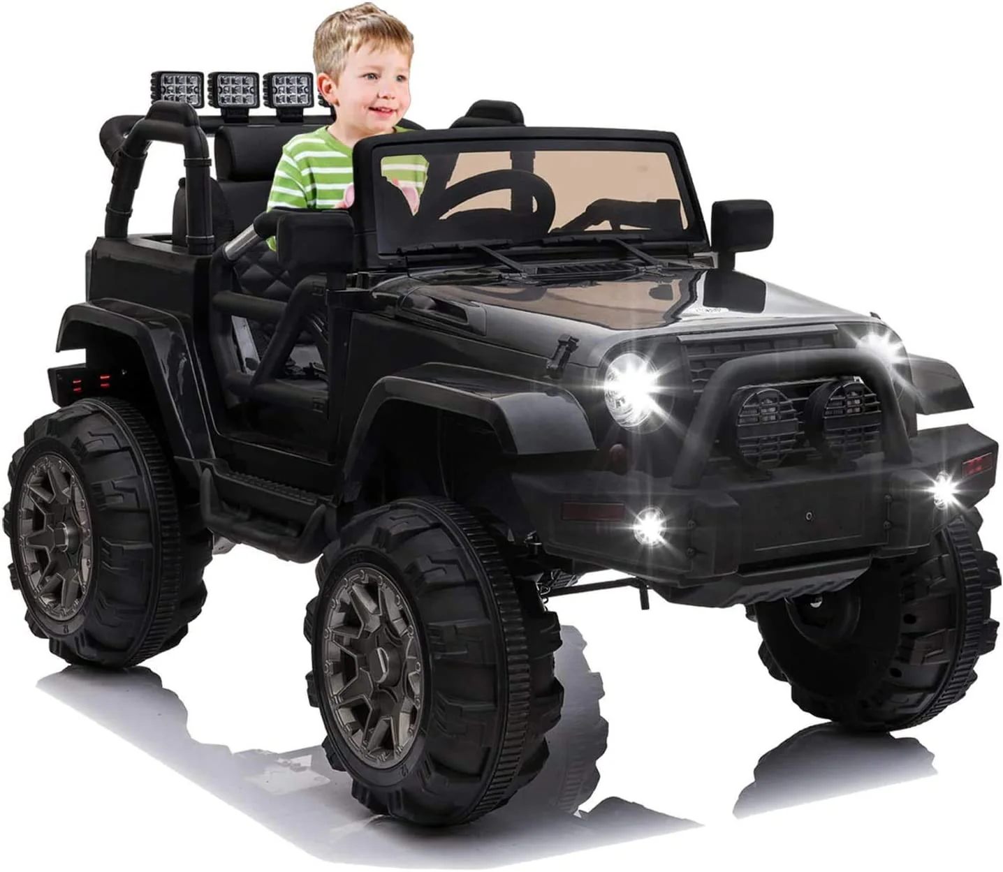 12V Electric Ride-On Truck for Kids with Parental Remote Control - Image 24