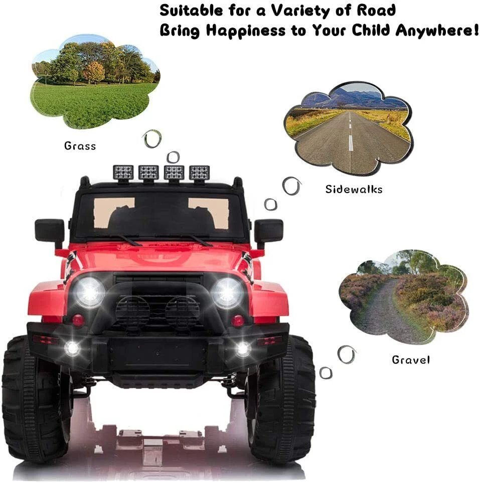 12V Electric Ride-On Truck for Kids with Parental Remote Control - Image 6