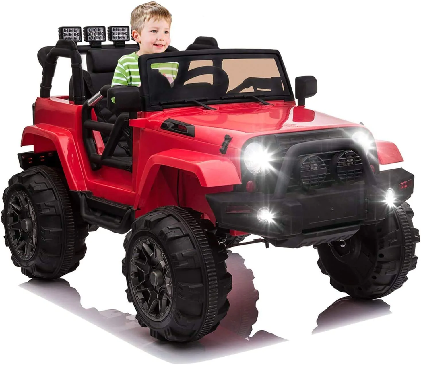 12V Electric Ride-On Truck for Kids with Parental Remote Control - Image 8