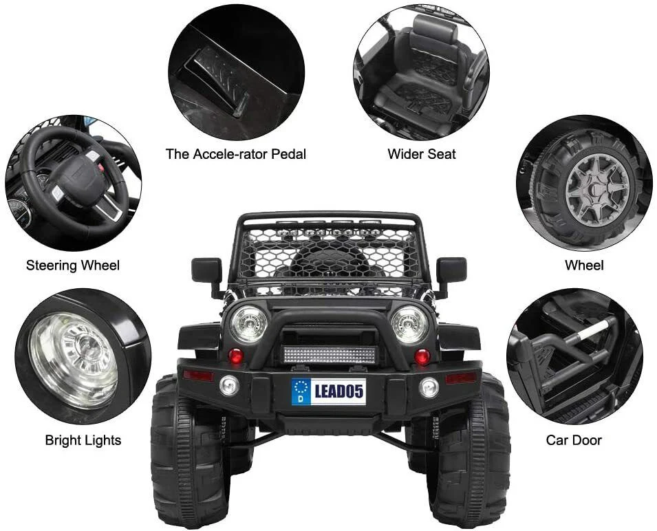 12V Electric Ride-On Truck for Kids with Remote Control - Image 5