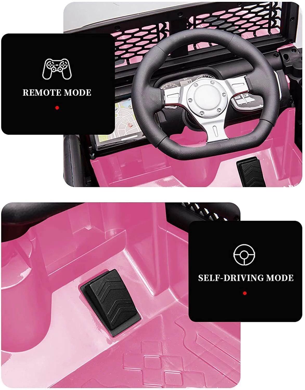 12V Electric Ride On Truck for Kids with Remote Control and LED Lights - Image 44
