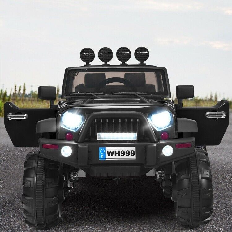 12V Electric Ride-On Truck for Kids with Remote Control and Magnetic Double Doors - Image 3