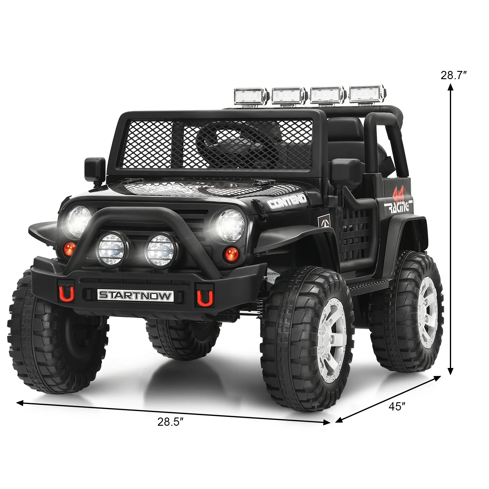 12V Electric Ride-On Truck for Kids with Remote Control - Battery Powered - Image 8