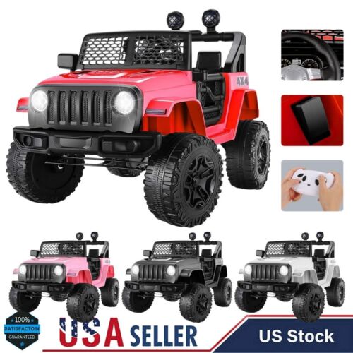 12V Electric Ride-On Truck/Toy Car with Remote Control - 2.4G for Kids - Image 2