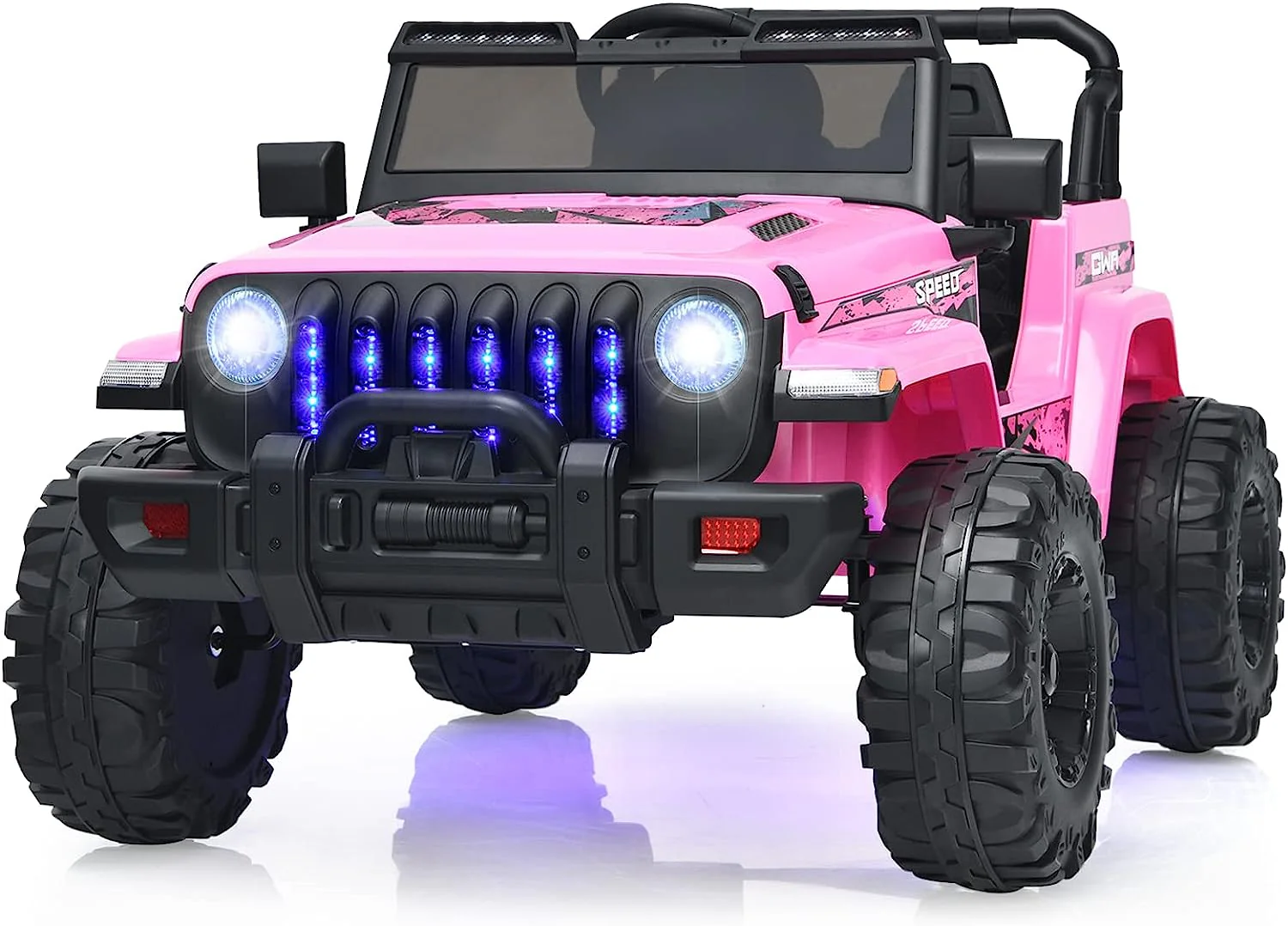 12V Electric Ride-On Truck with Remote Control for Kids, Battery Powered Toy Vehicle - Image 2
