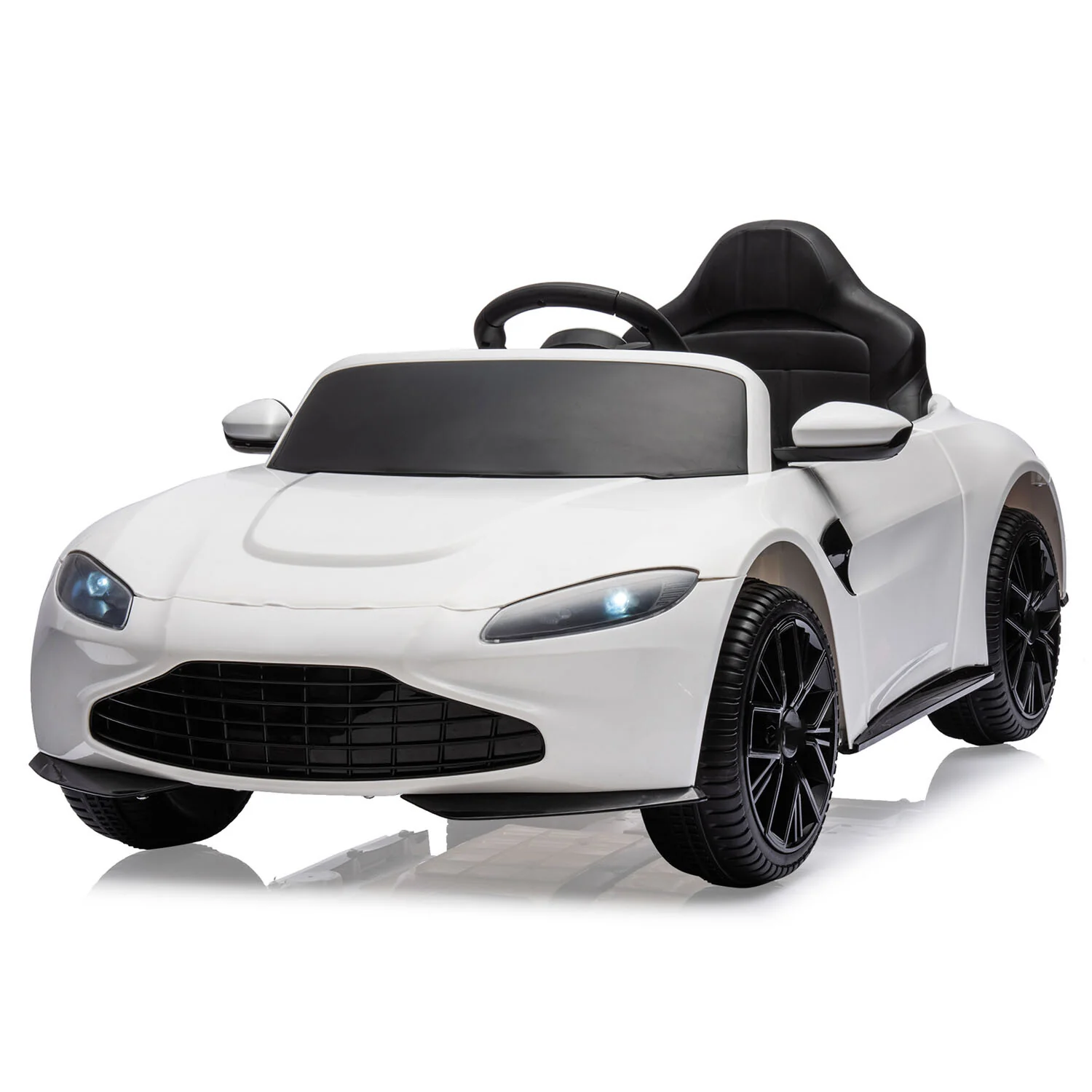 12V Battery-Powered Electric Sports Car Toy with Remote Control for Kids