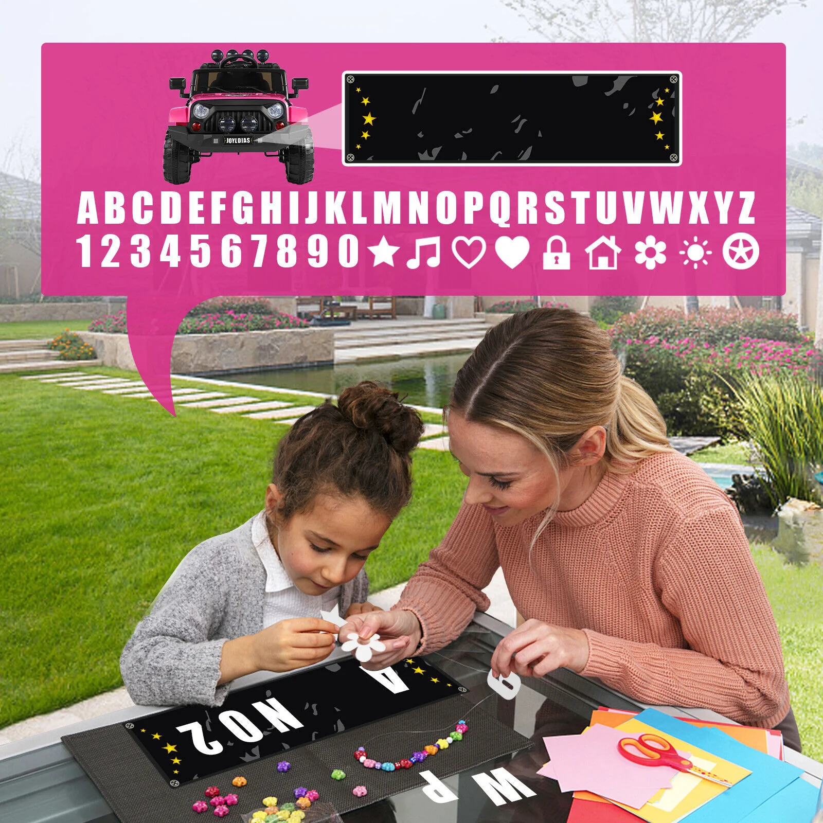 12V Electric Toy Jeep for Kids with Remote Control, USB, and Bluetooth Connectivity - Image 9