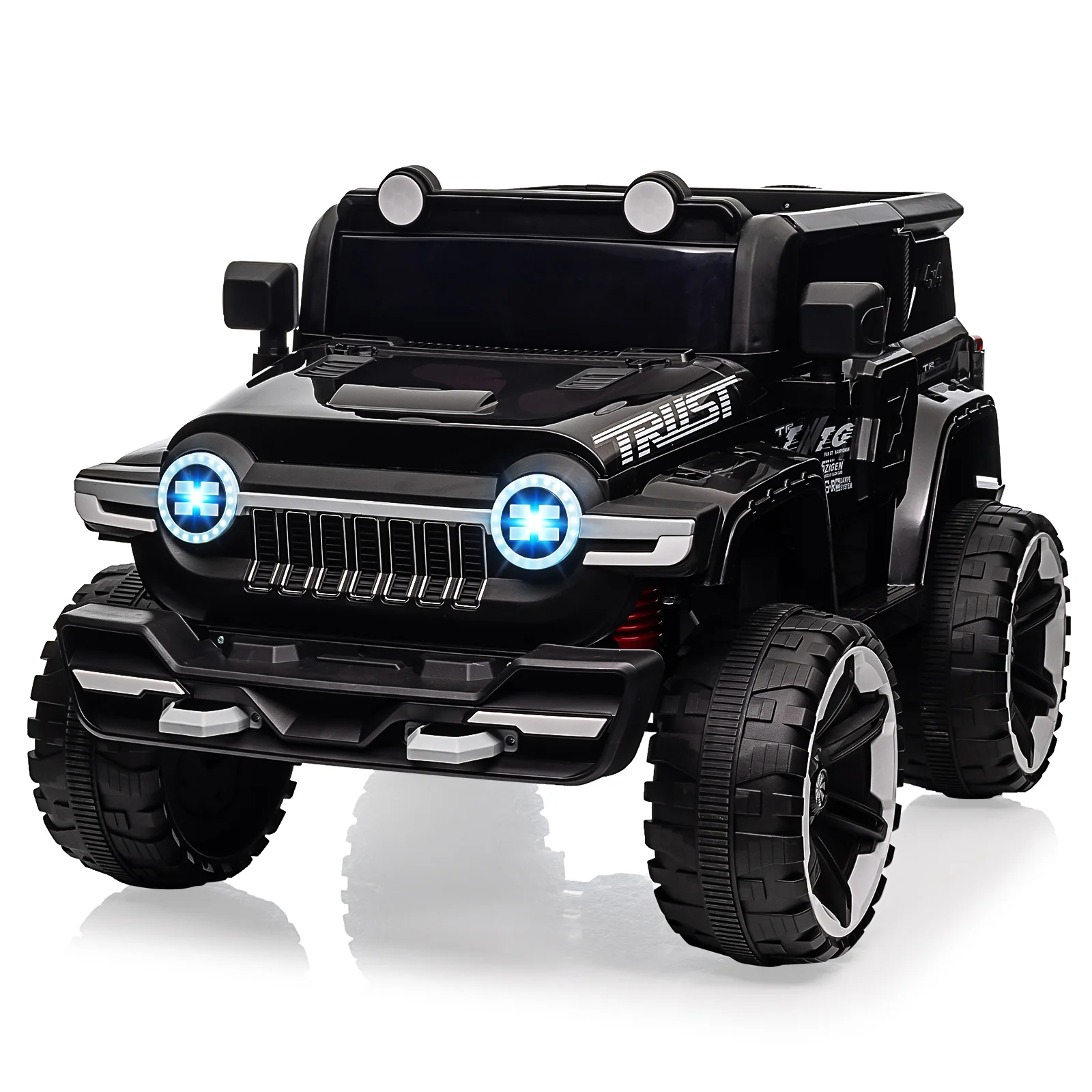 12V Electric Ride-On Truck Car with Remote Control Powered Vehicle Toy - Image 17