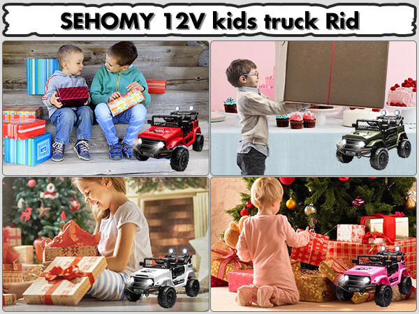 12V Electric 2-Seater Kids Ride-On Jeep Truck with Remote Control - Image 16