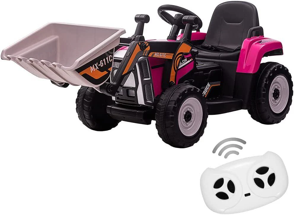 12V Excavator Ride-On Car with Remote Control and EVA Tires for Toddlers - Image 11
