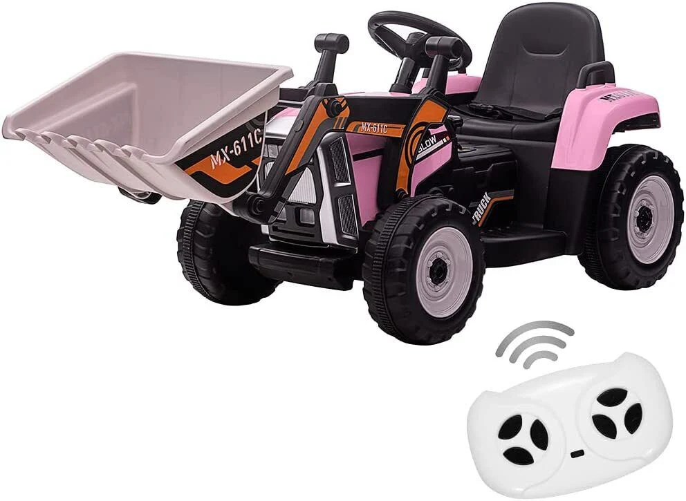 12V Excavator Ride-On Car with Remote Control and EVA Tires for Toddlers - Image 9