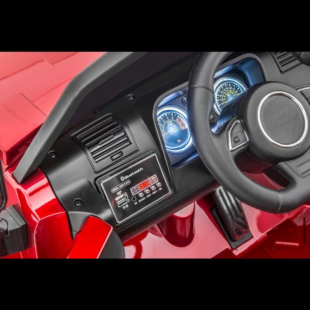 12V Four-Wheel Drive Children's Ride-On SUV Vehicle, Dual Seating, Pneumatic Tires, Front Lights with Remote Control - Image 7