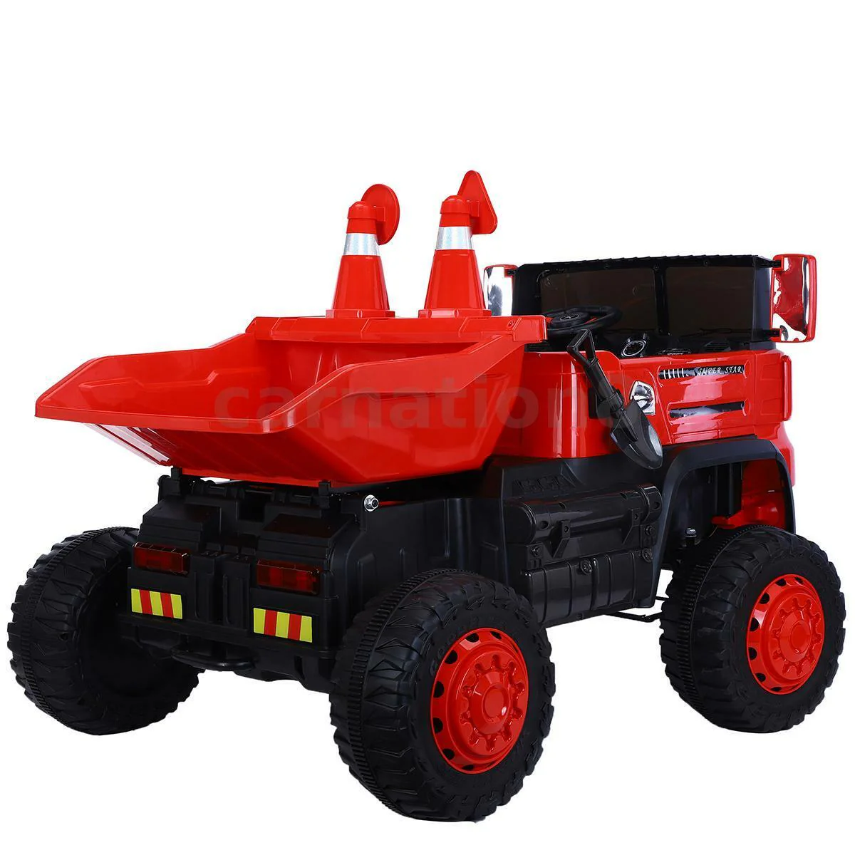 12V Four-wheel Drive Construction Truck 2.4G Remote Control/App Control Children's Electric Ride On Vehicle - Image 15