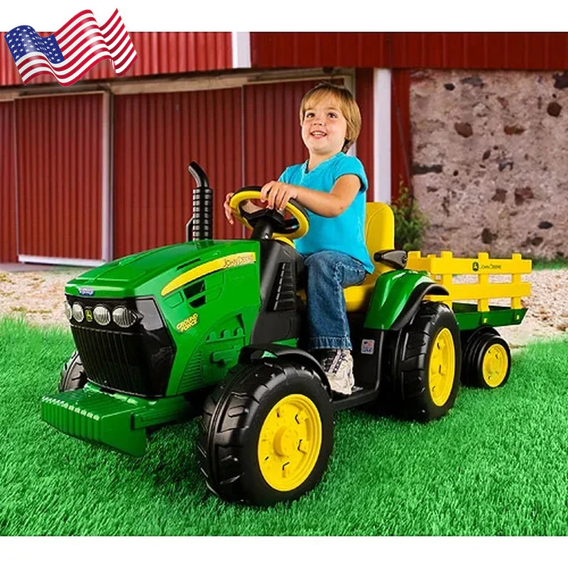12V Ride-On Ground Force Tractor for Children Ages 3-7 - Image 2
