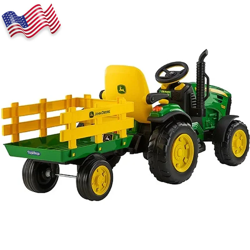 12V Ride-On Ground Force Tractor for Children Ages 3-7 - Image 4