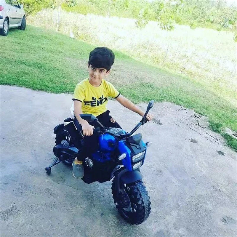 12V Kids Ride-On Motorcycle Toy with Training Wheels, Speed 1.8-3.2 mph, Suitable for Ages 3+ - Image 11