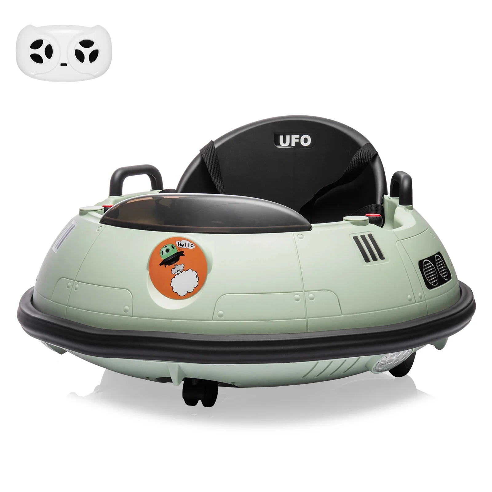 12V Electric Ride-On Bumper Car for Toddlers with Remote Control - Image 11