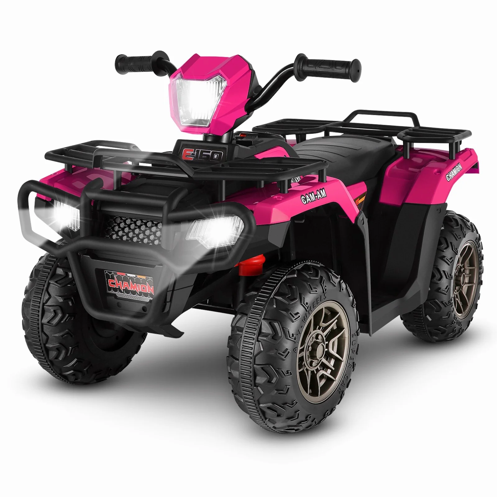 12V Kids Electric 4-Wheeler ATV with LED Lights, MP3 Player, and Adjustable Speed - Image 10